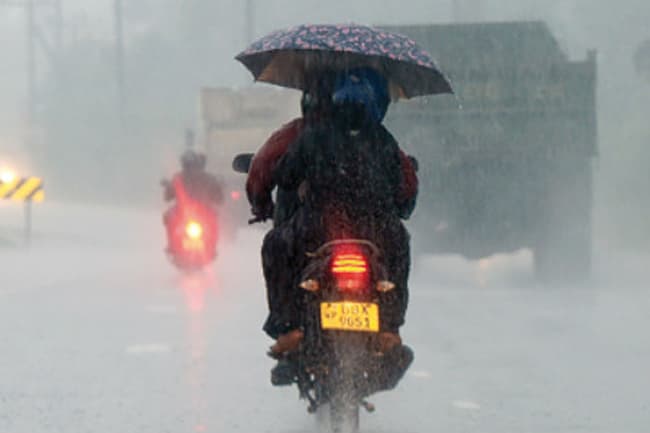 Nearly 150mm rainfall expected in several areas