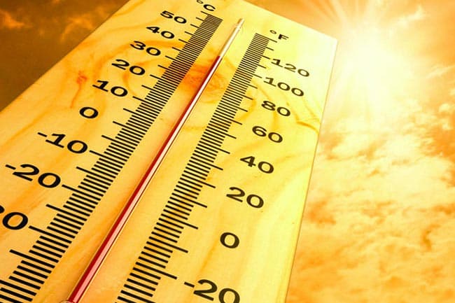 Heat advisory issued for several areas