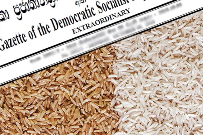 New Maximum Retail Prices of rice gazetted