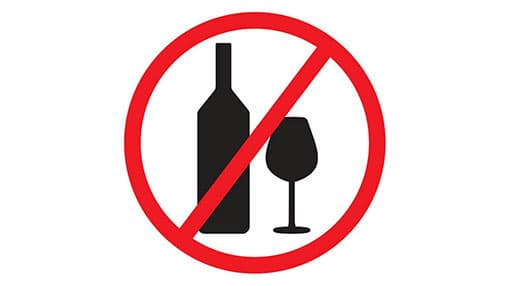 Liquor shops closed on August 5 & 6