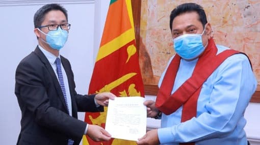 China congratulates Mahinda on election win