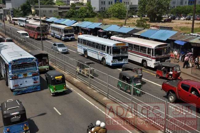 Passenger bus services entering and exiting Western Province suspended