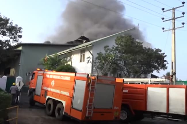 Fire at factory in Katunayake FTZ doused