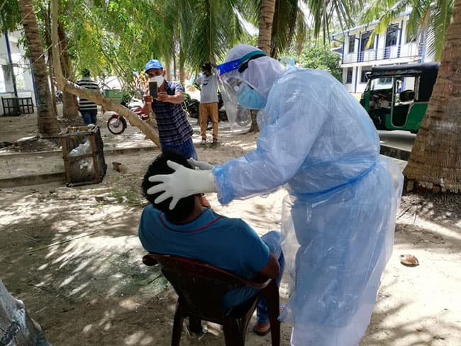 1,835 fresh cases of Covid-19 reported in Sri Lanka