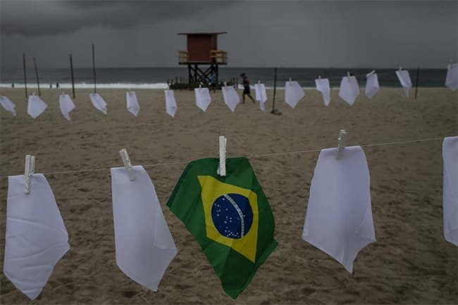 Brazil surpasses 600,000 total COVID deaths