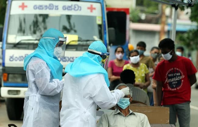 Sri Lanka reports 1,252 new Covid-19 cases and 30 deaths