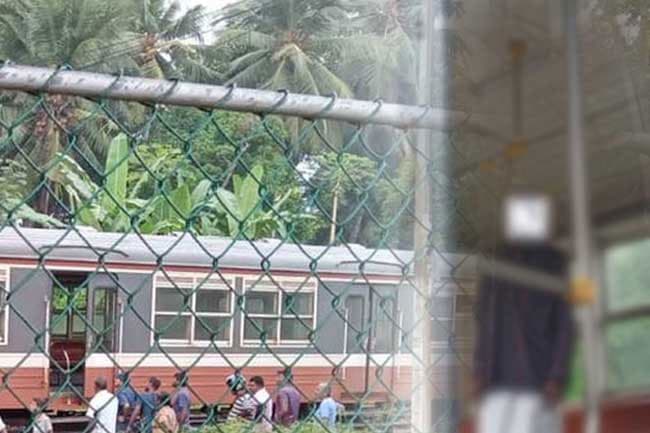 Unidentified man found hanging inside train, suicide suspected