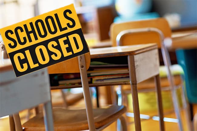 Schools to remain closed this week
