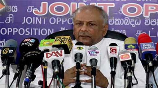We feel ashamed of the Govt- Dinesh Gunawardena 