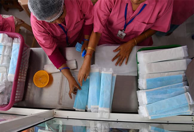 Govt waives all duties on imported raw material for locally-made sanitary napkins