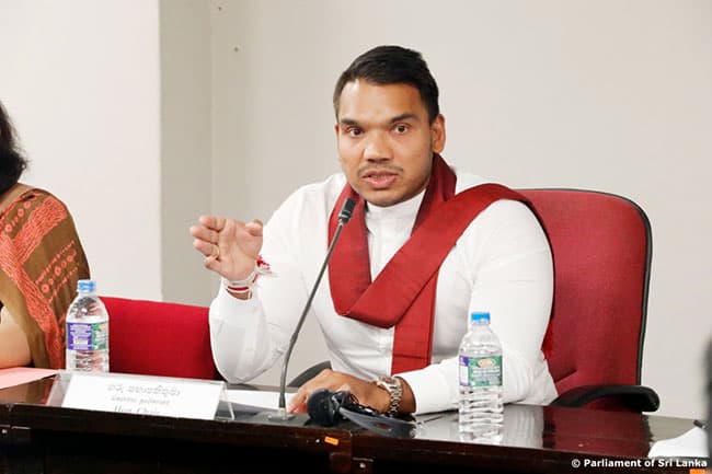 Namal Rajapaksa appointed chairman of second National Council sub-committee 