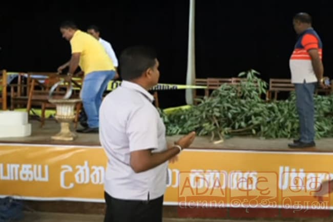 ‘Supreme Lanka Coalition’ claims event organized in N’Eliya attacked 