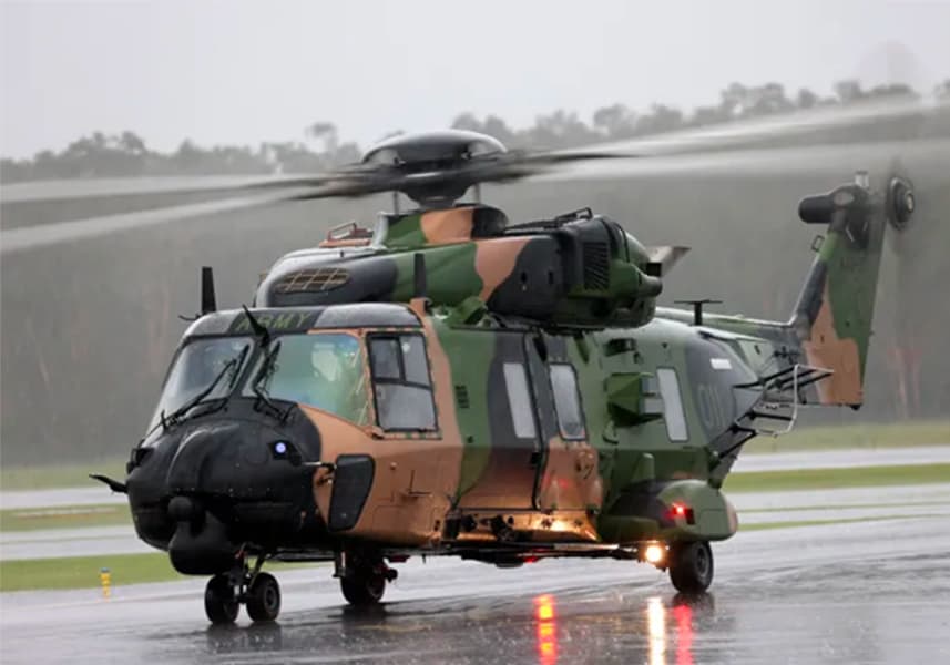 Four feared dead after Australian military helicopter crashes into Pacific