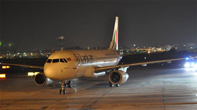 Two SriLankan flights diverted to India due to bad weather