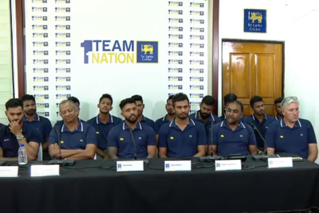 LIVE: Sri Lanka cricket team’s special press conference