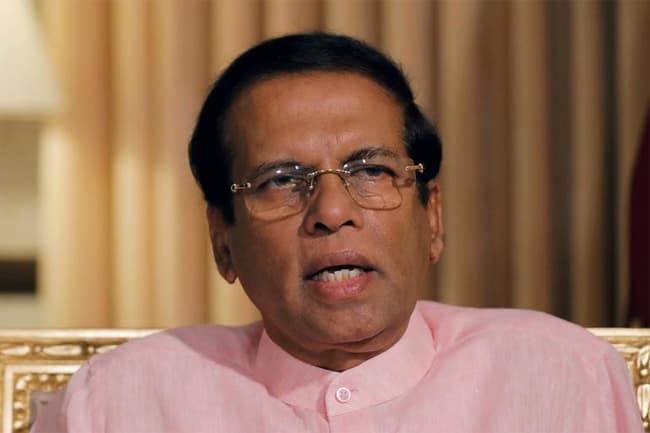 Enjoining order issued preventing Maithripala from functioning as SLFP chairman