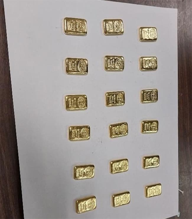Airport security officer arrested with gold biscuits worth Rs. 48 mn at BIA
