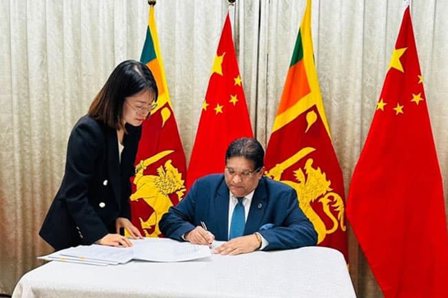 Sri Lanka signs debt treatment agreement with China’s EXIM Bank
