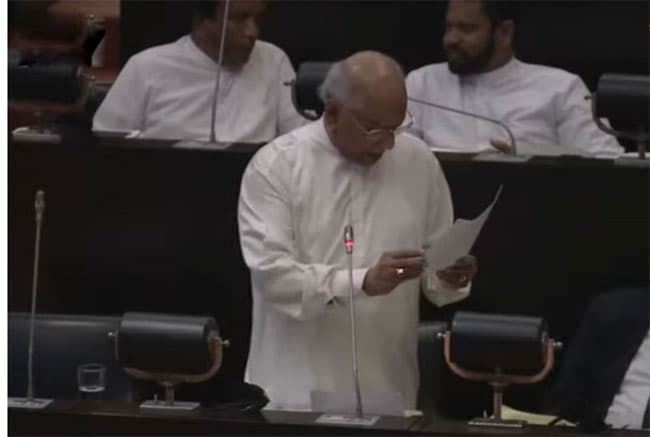 Prime Minister delivers special statement in Parliament