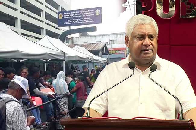 Tiran Alles claims ‘mafia’ behind the long passport queues