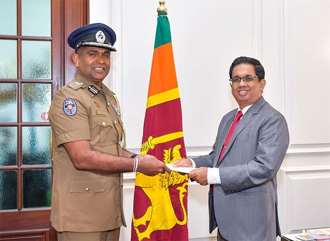 Priyantha Weerasooriya appointed Acting IGP