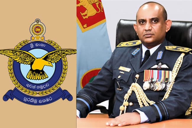 New Commander appointed to Sri Lanka Air Force