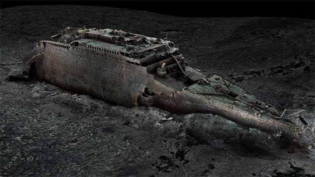 Titanic scan reveals ground-breaking details of ship’s final hours