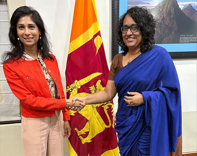 IMF First Deputy Managing Director calls on PM Harini in Colombo