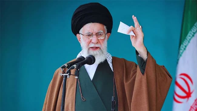 Iran’s supreme leader, in public statement, says Iran achieved victory over Israel