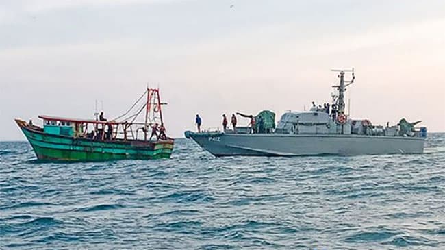Four Indian fishermen deported to Andhra Pradesh after 52 days in Jaffna Prison
