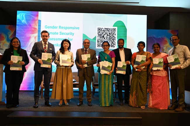 UN launches landmark study on how climate change, gender and security in Sri Lanka are interconnected