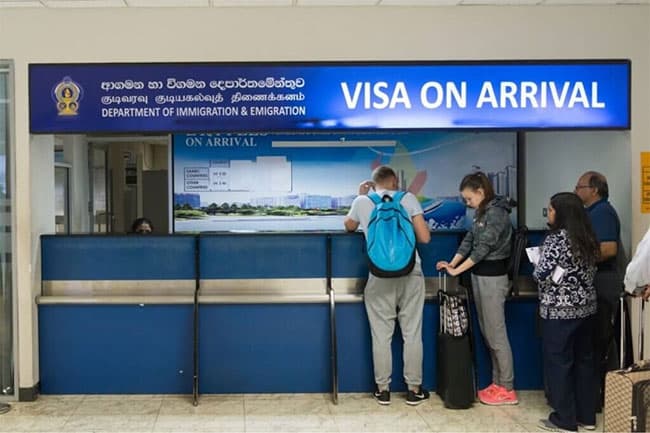 Foreign nationals eligible for free visa must obtain ETA prior to arrival in Sri Lanka from Oct. 15