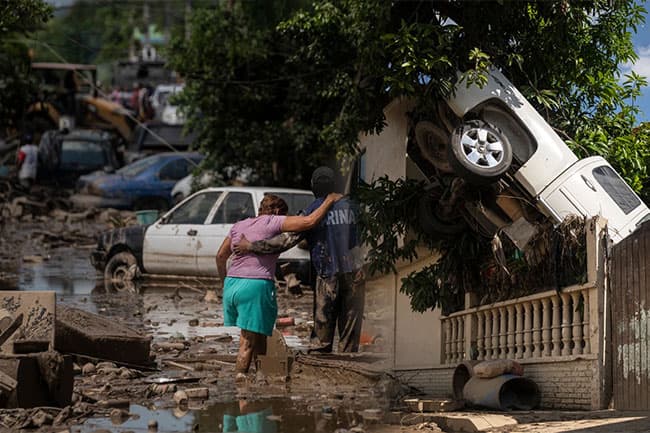 At least 44 people dead after torrential rains in Mexico
