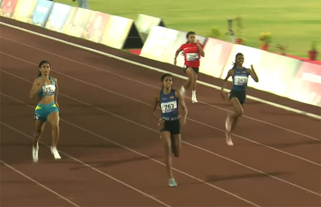 South Asian Athletics C’ships: Safiya Yamic claims third gold by winning Women’s 200m event 