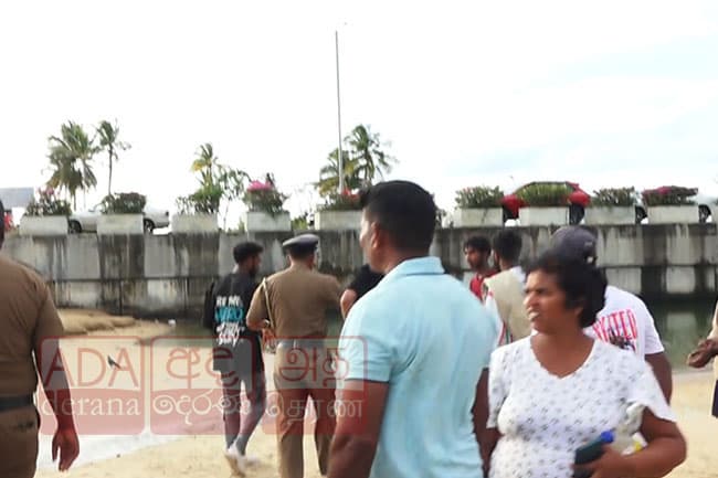 Youth drowns while bathing in seas off Galle Face Green