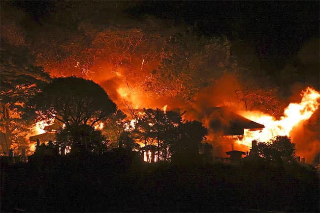 Fire burning in southwestern Japan damages 170 homes and forces evacuations