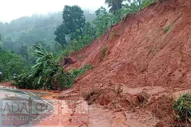NBRO sounds warning regarding landslide-prone areas