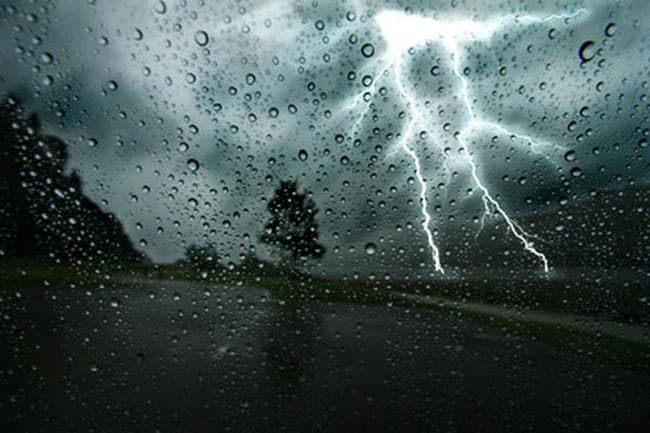 Showers or thundershowers expected in several provinces after 2pm