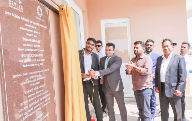 President inaugurates ‘Windscape Mannar’ 20 MW wind power plant in Mannar 