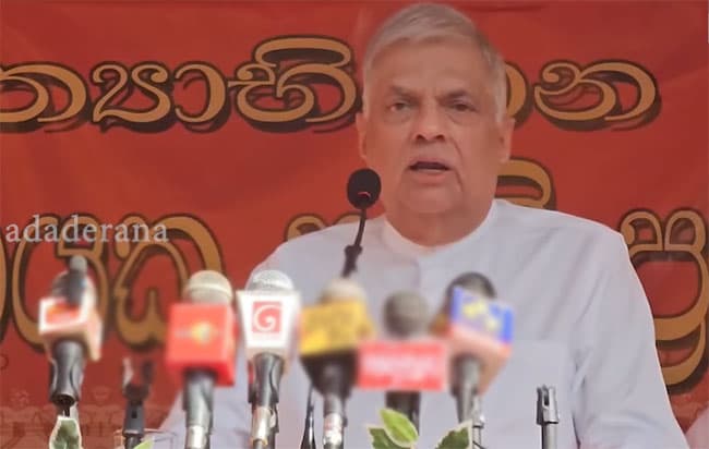 Country’s rulers are obligated to protect Buddhism: Ex-President Ranil 