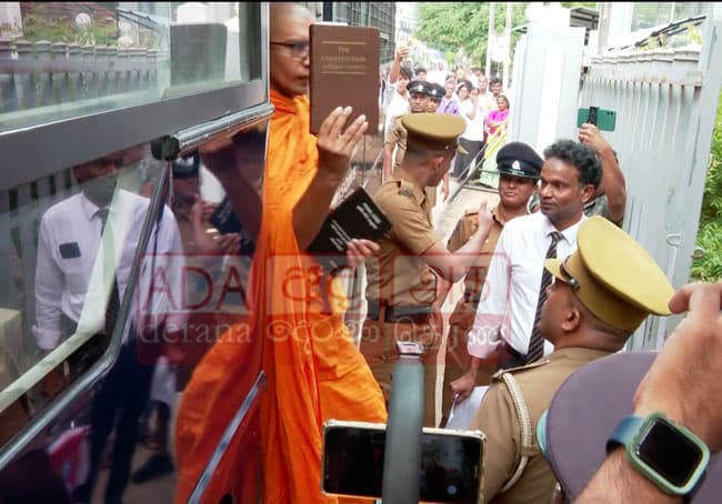 Balangoda Kassapa Thero and others produced before court