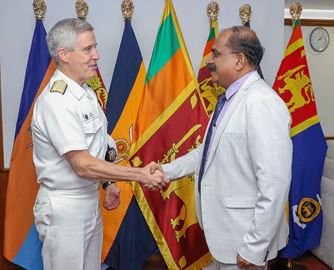 US Pacific Fleet Commander meets Dy Defence Minister, discuss shared security challenges