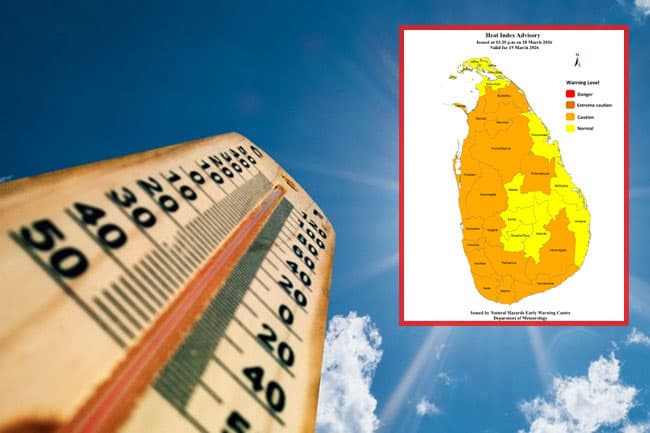 Warm weather advisory issued for several provinces for tomorrow
