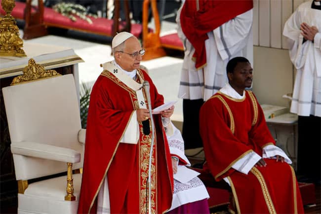 Pope Leo says God rejects prayers of leaders who wage wars