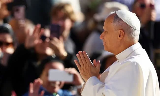 Pope Leo urges Donald Trump to end war on Iran