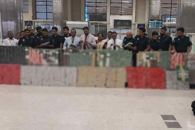 Chinese national arrested with cigarettes at BIA 