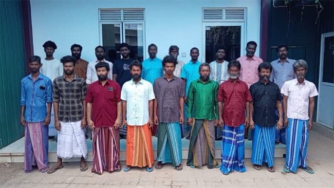 Another 19 Indian fishermen to be repatriated from Sri Lanka