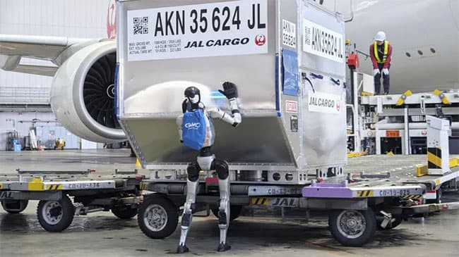 Japan Airlines trials humanoid robots as ground handlers