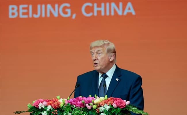 Donald Trump celebrates “one of the most consequential relationships in world history”