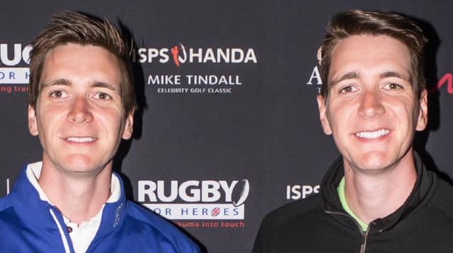 The Weasley twins from Harry Potter look unrecognizable without their ginger locks